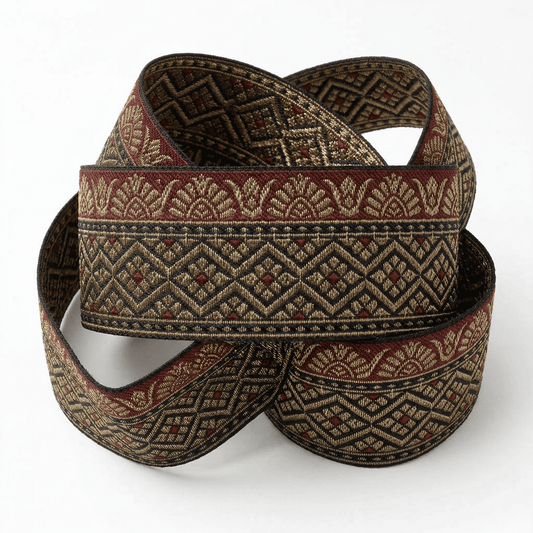 Decorative Jacquard Woven Trim – Model JW-0013