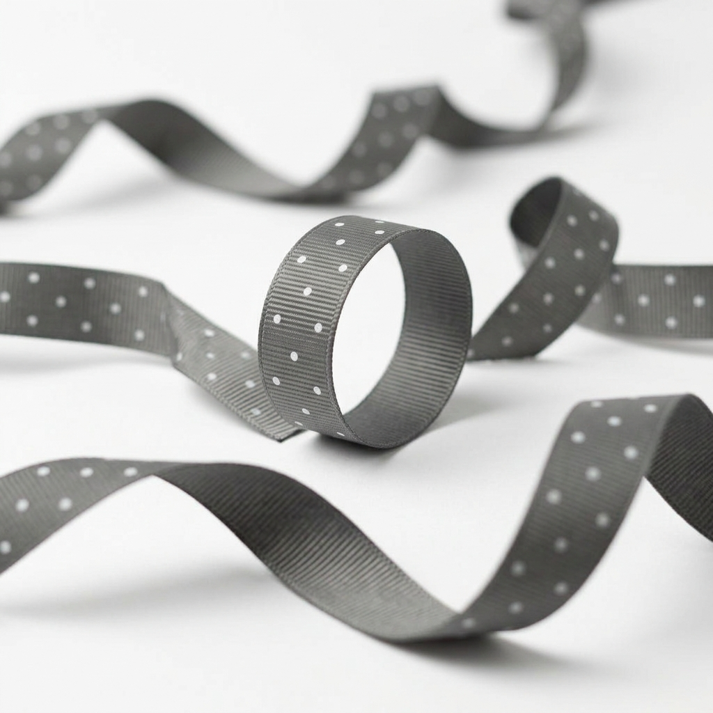 Polka Dot Grosgrain Ribbon