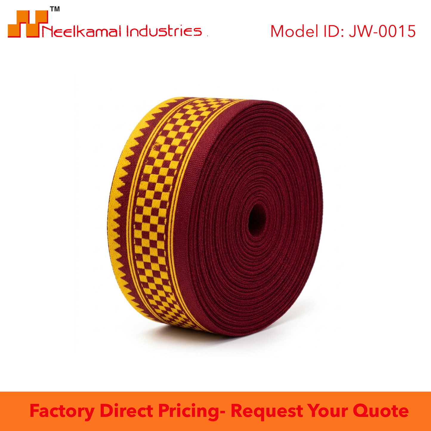 Jacquard Woven Tape JW-0015