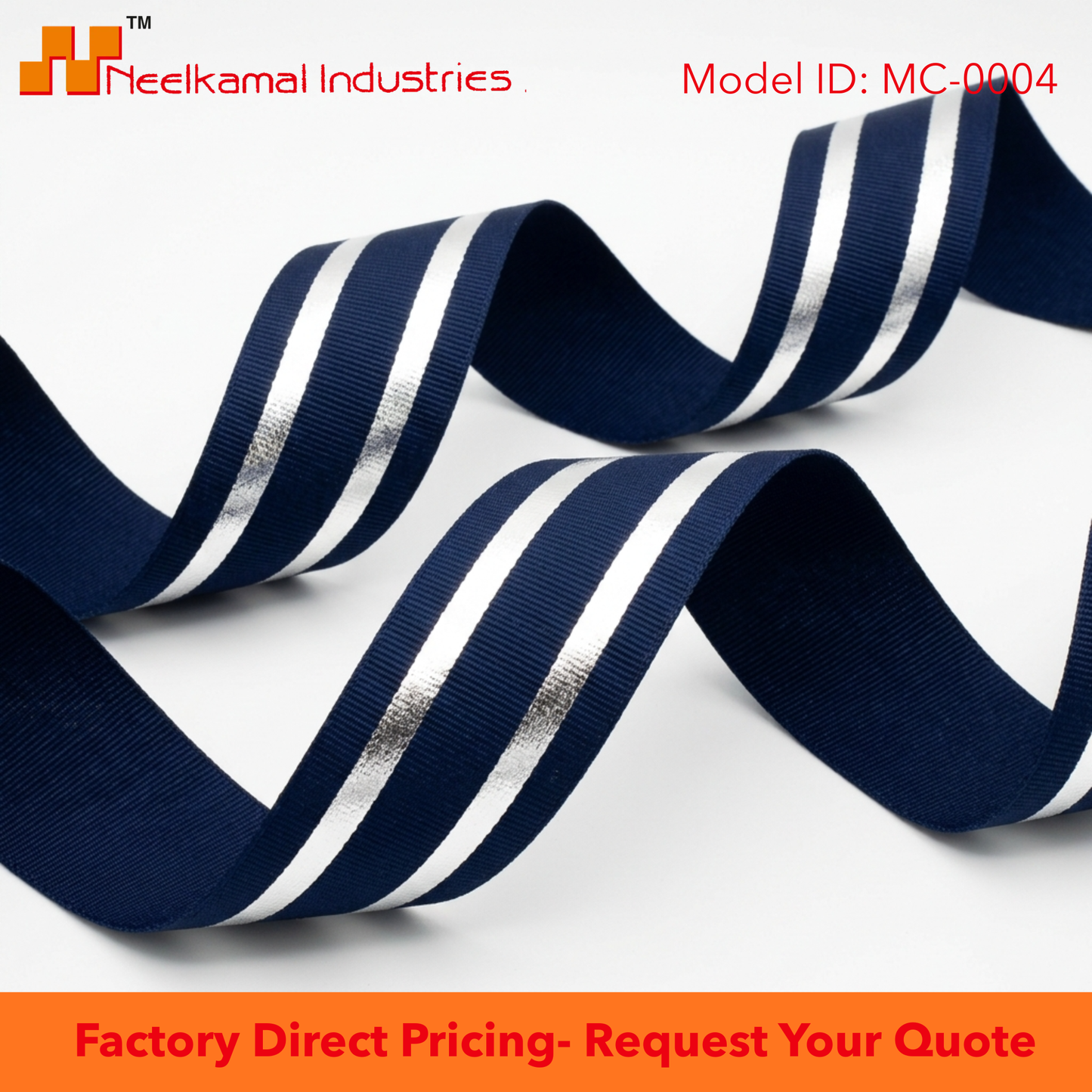 Metallic Decorative Ribbon MC-0004