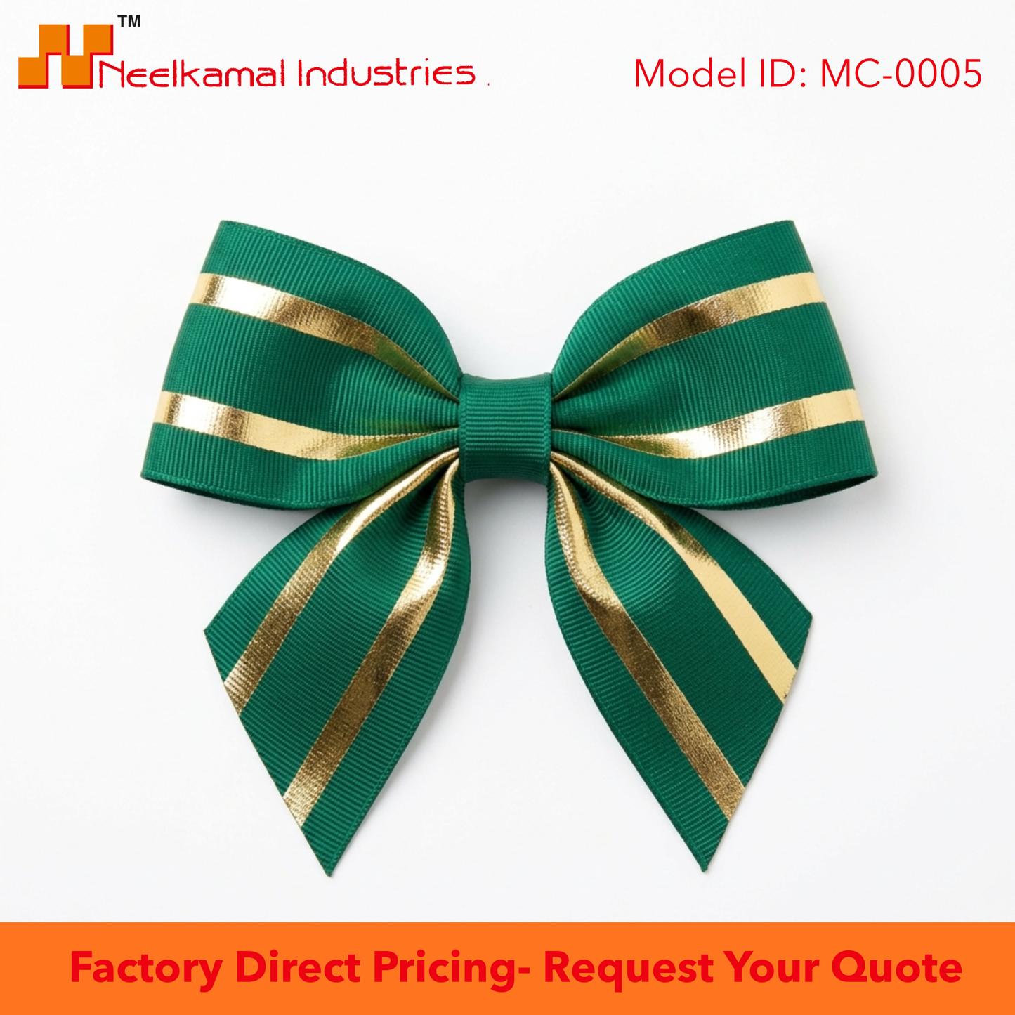 Metallic Decorative Ribbon MC-0005