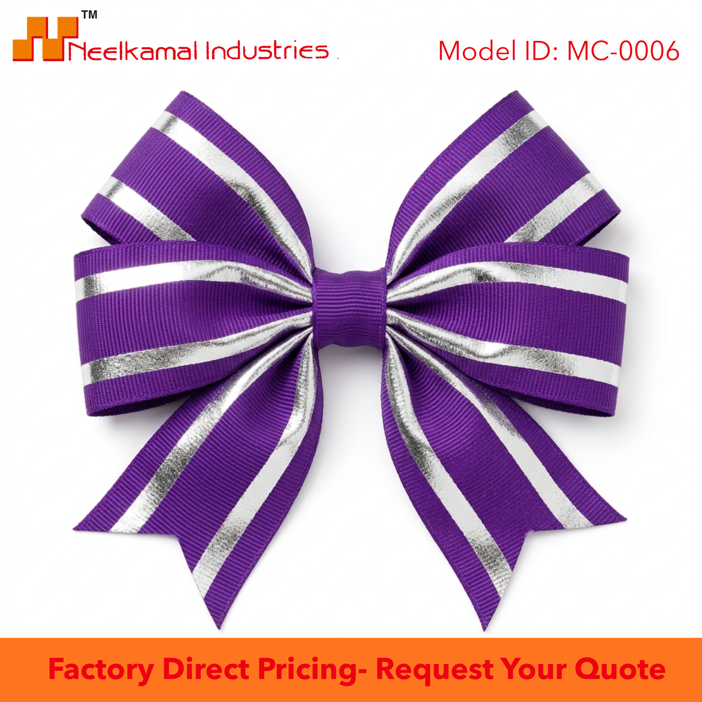 Metallic Decorative Ribbon MC-0006