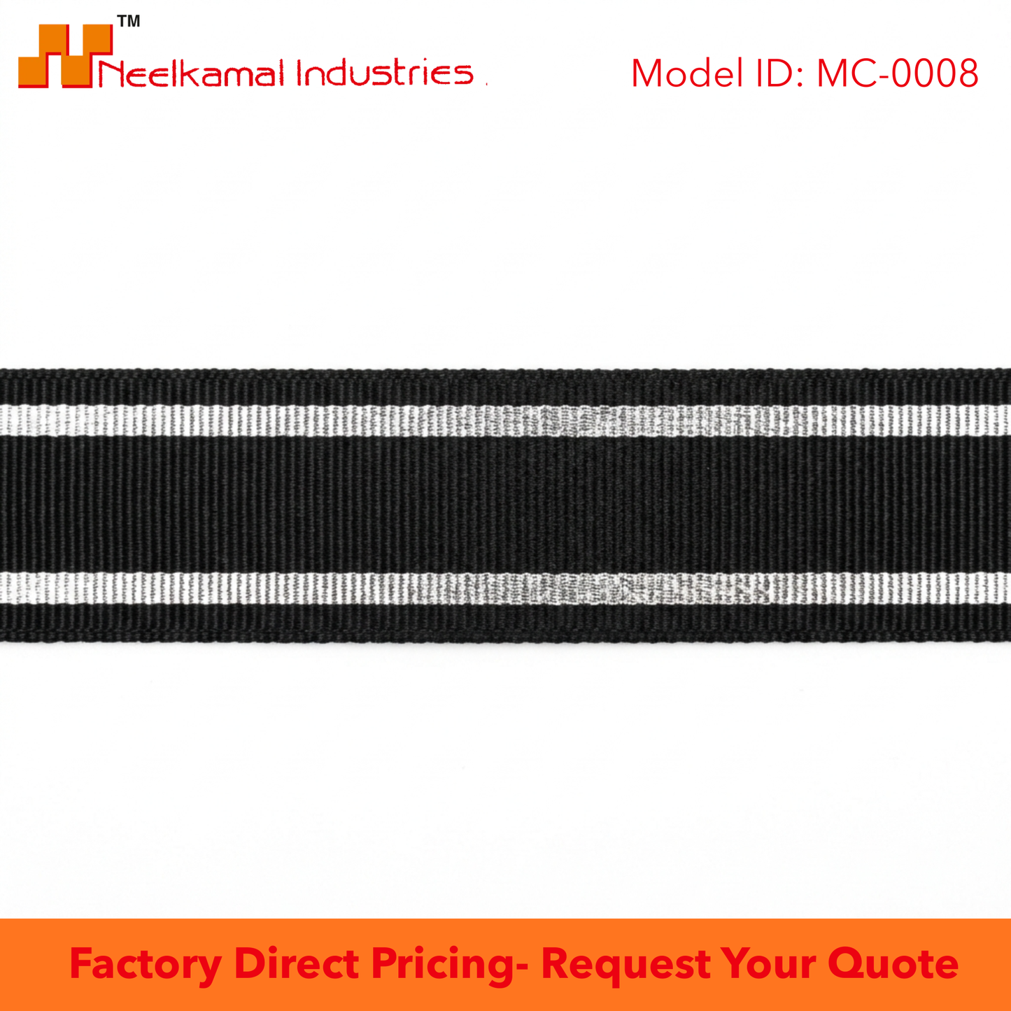 Metallic Decorative Ribbon MC-0008