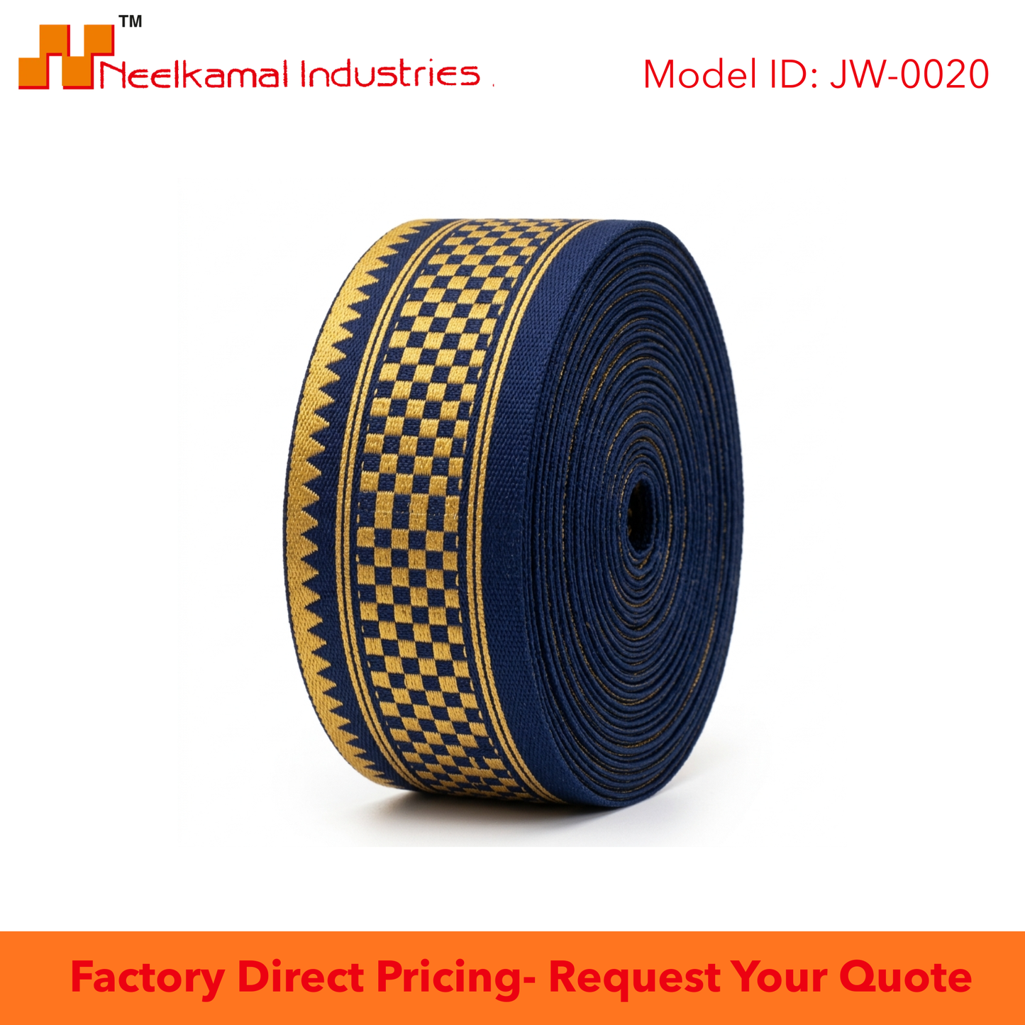 Jacquard Woven Tape JW-0020