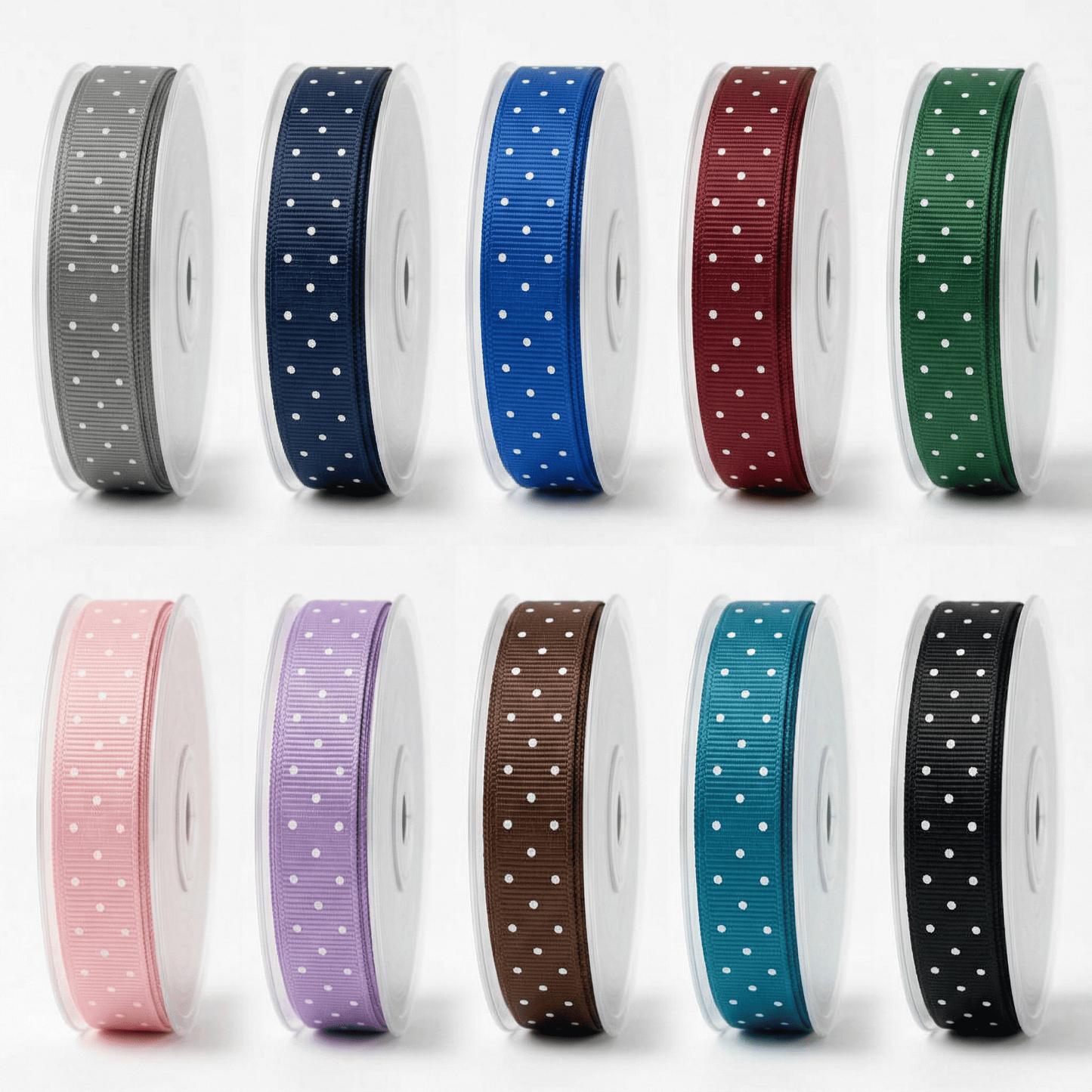 Polka Dot Grosgrain Ribbon
