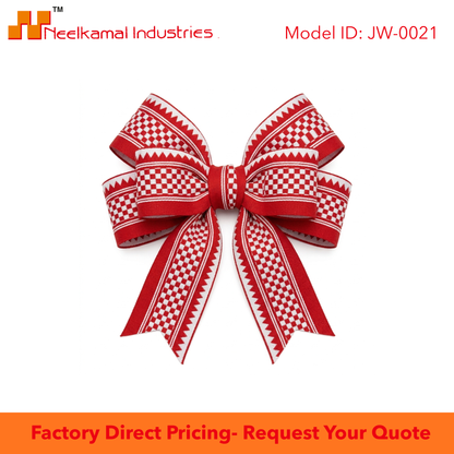 Jacquard Pattern Woven Ribbon