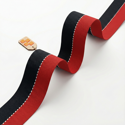 Two-Tone Grosgrain Ribbon