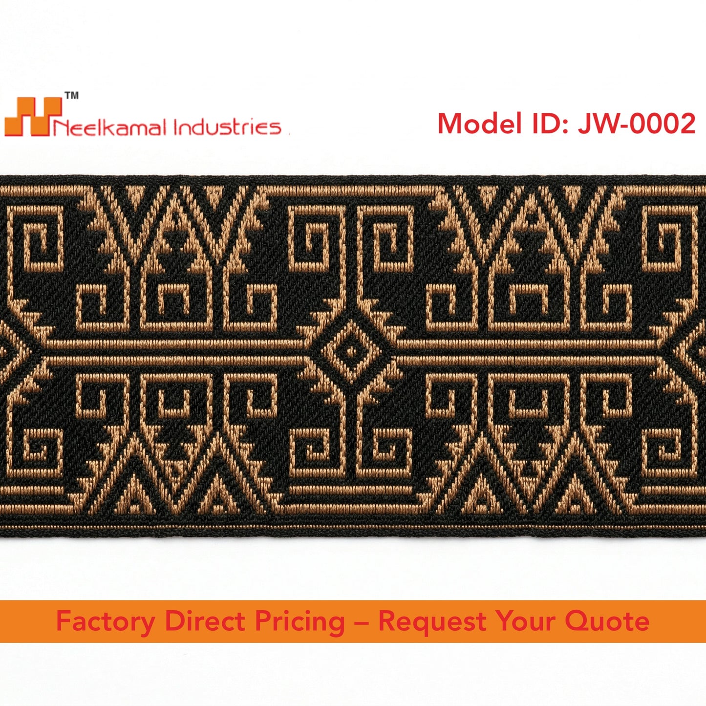 Jacquard Woven Tape JW-0002