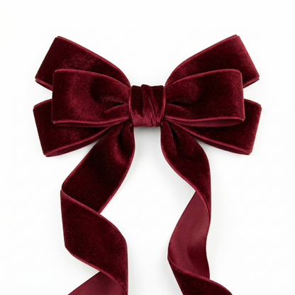 Velvet Ribbon Maroon