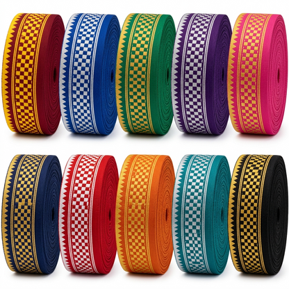 Jacquard Pattern Woven Ribbon
