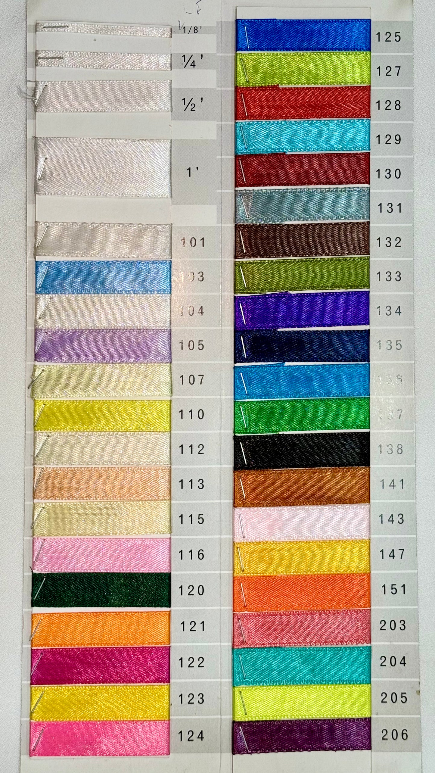Single Side Satin Ribbon2