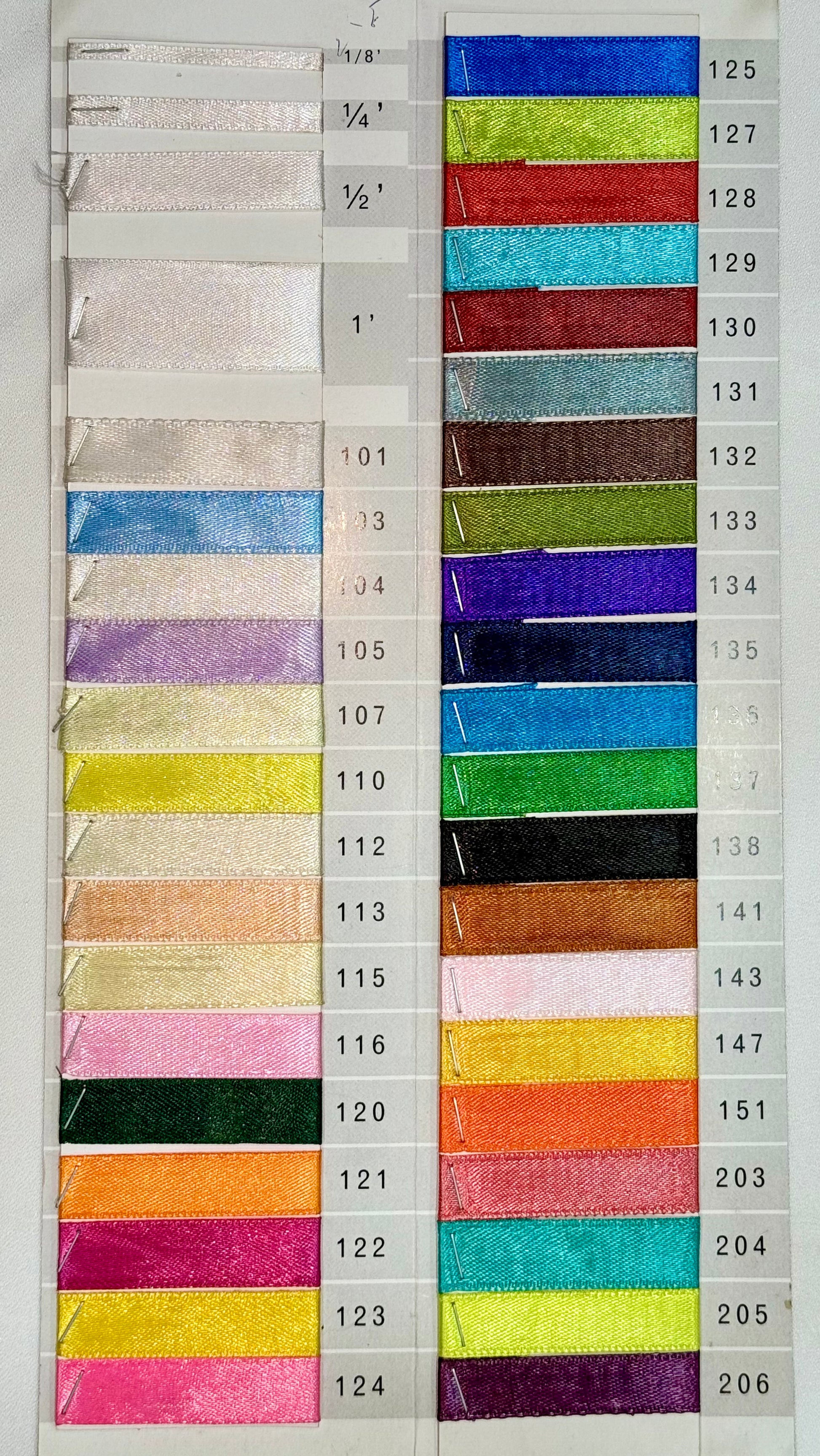 Single Side Satin Ribbon2