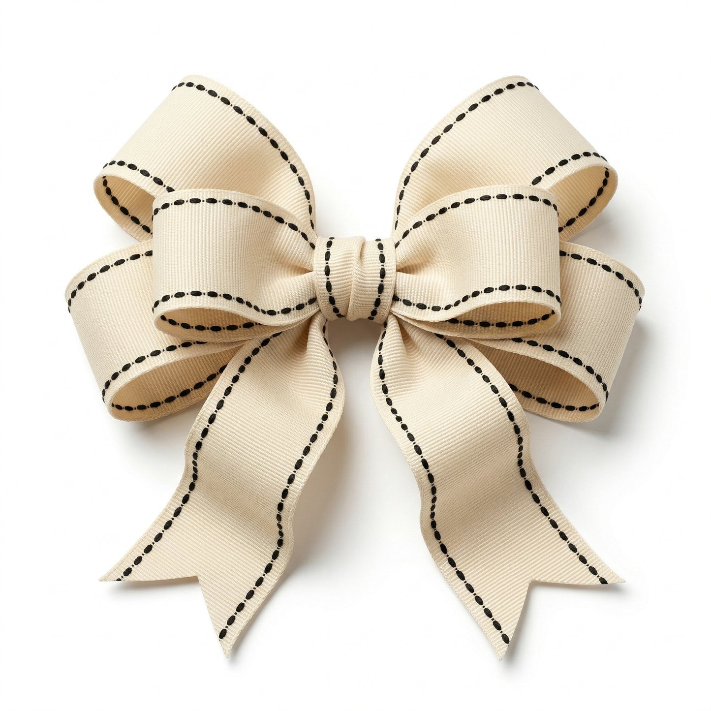 Grosgrain Ribbon with Elegant Stitch Detail