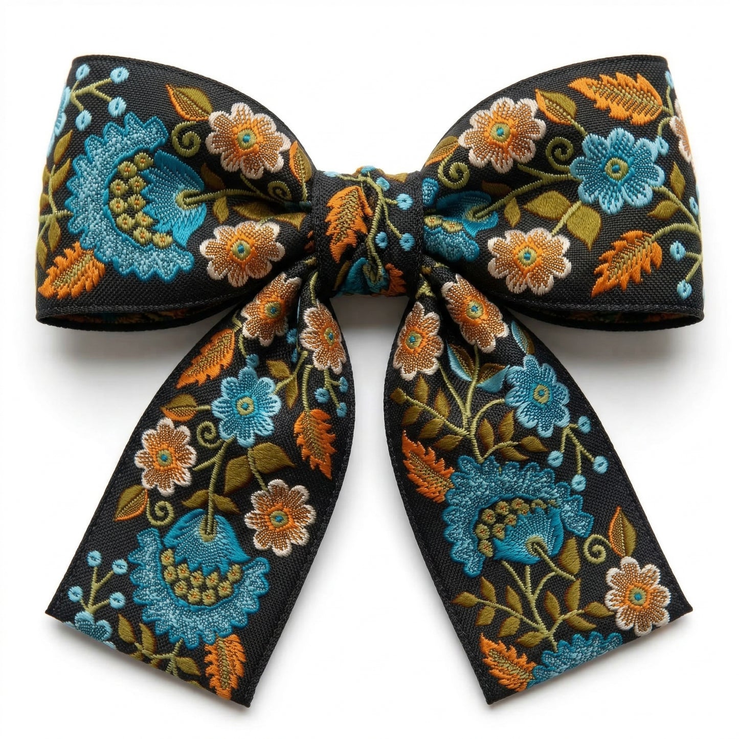 Jacquard Floral Woven Tape