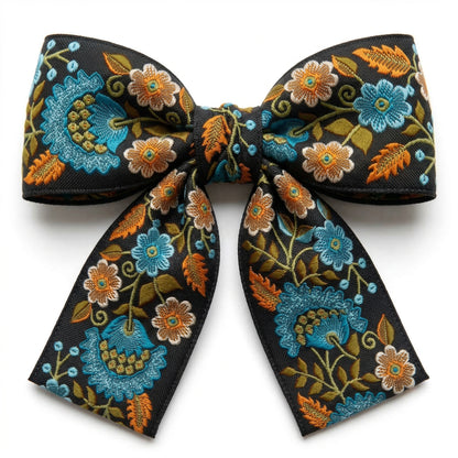 Jacquard Floral Woven Tape