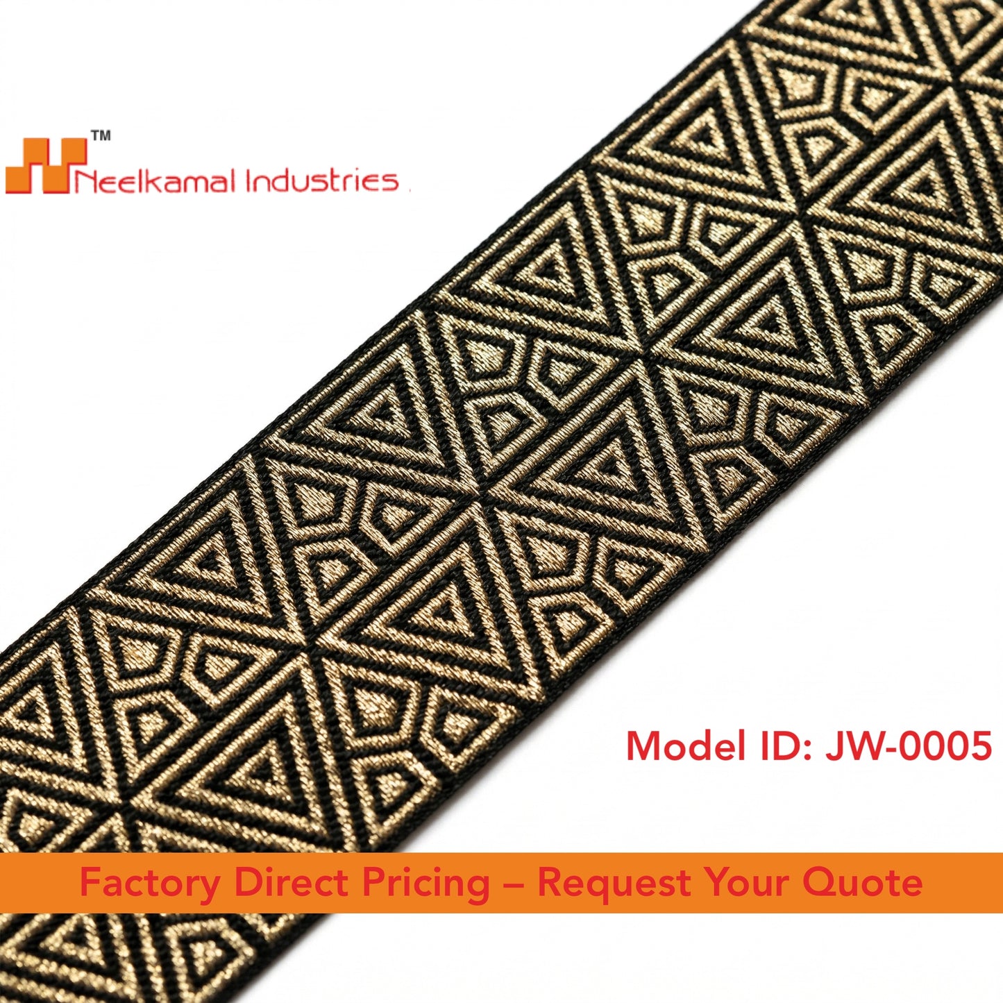 Jacquard Woven Tape JW-0005
