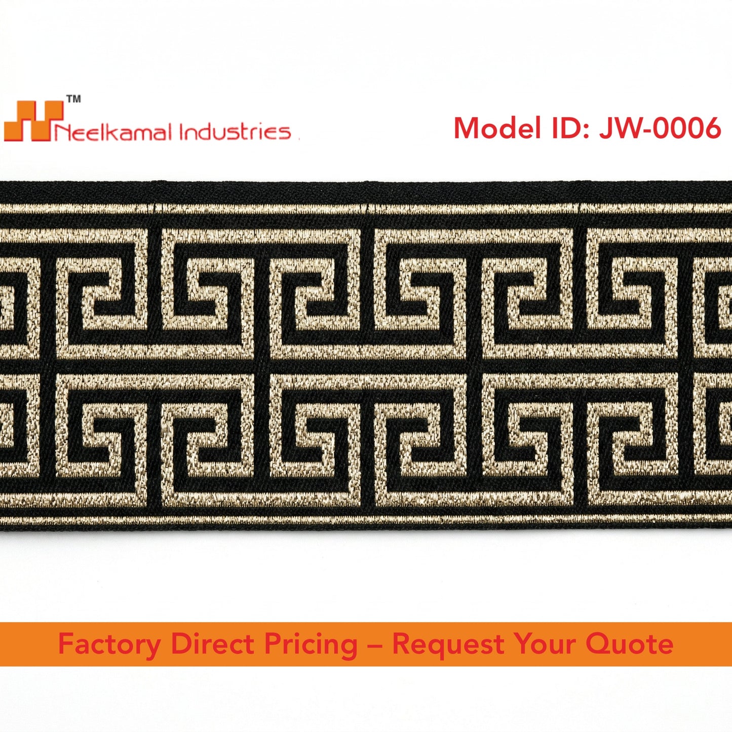 Jacquard Woven Tape JW-0006