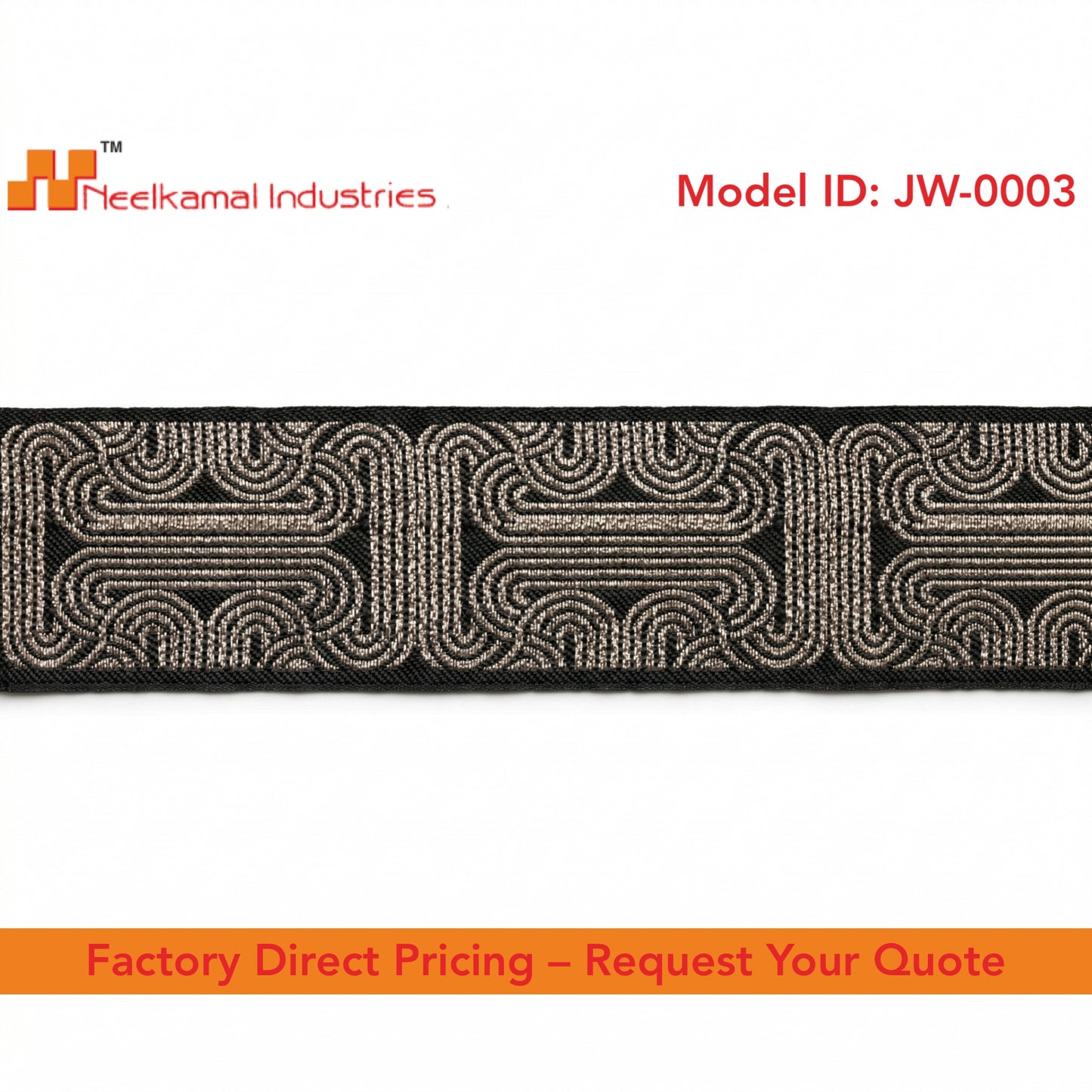 Jacquard Woven Tape JW-0003