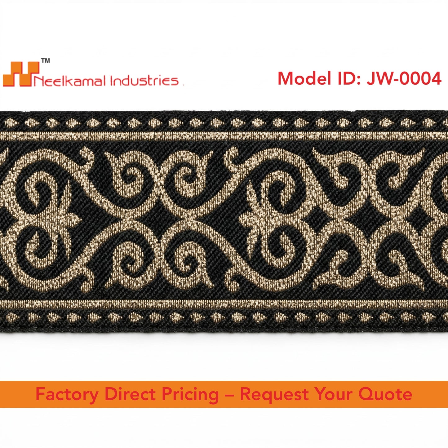 Jacquard Woven Tape JW-0004